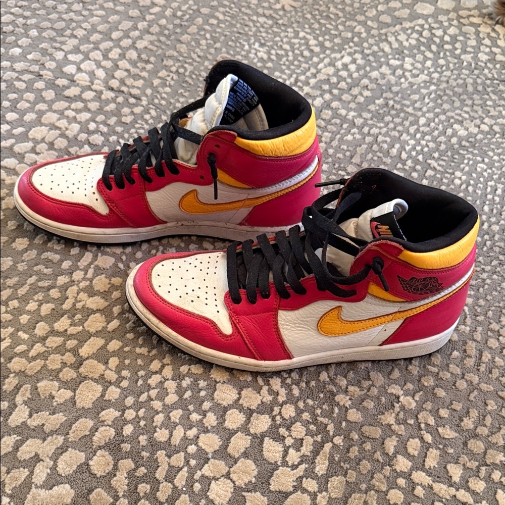 Multicolor High-Top Sneakers